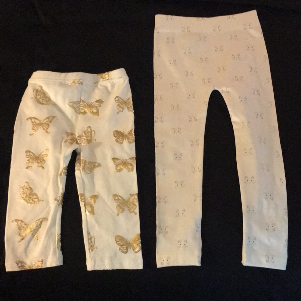 3-T Butterfly capris and leggings